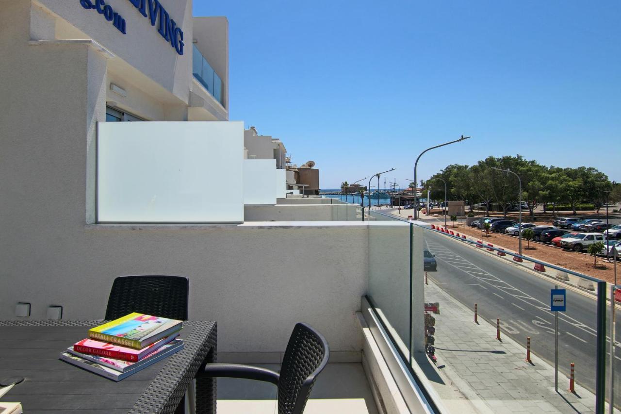 Phaedrus Living - Seaside Luxury Flat Harbour 110 Daire Pafos Dış mekan fotoğraf